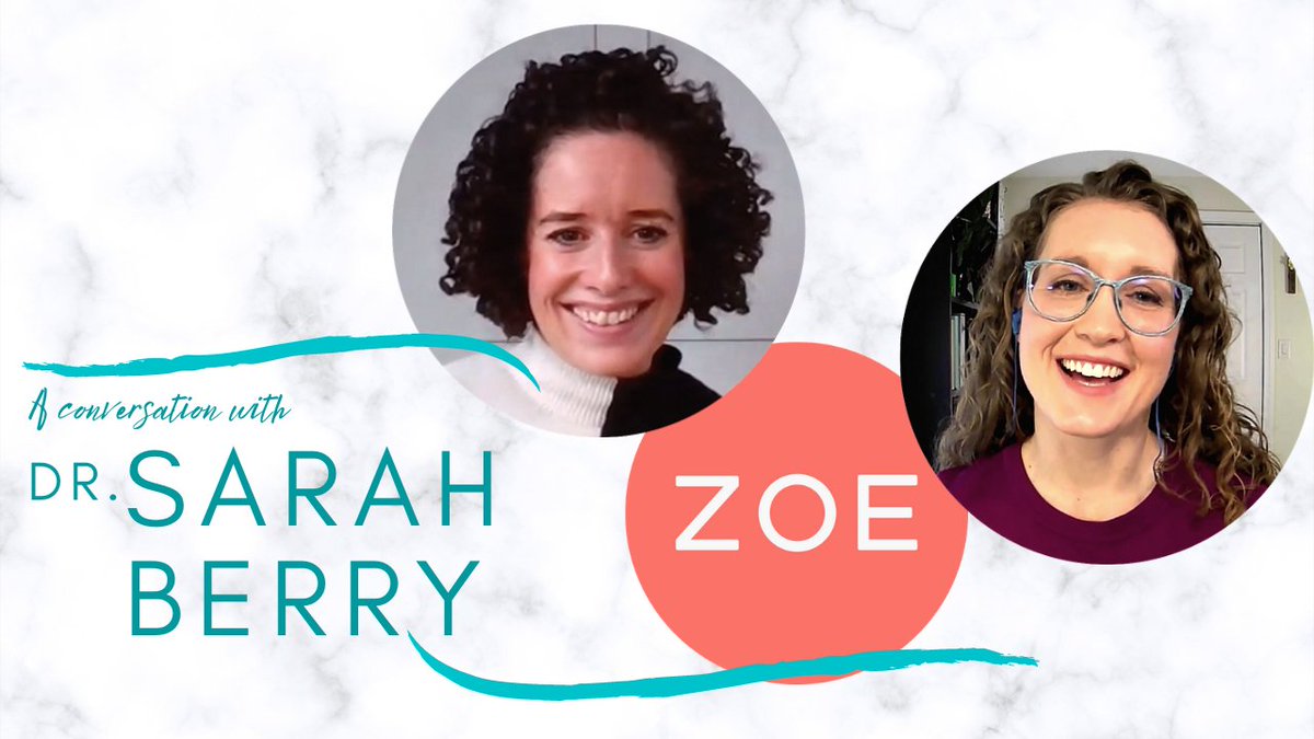 I virtually sat down with @saraheeberry to talk about the #precisionnutrition science behind the PREDICT studies that founded the @Join_ZOE nutrition product. youtu.be/aAuaPe8wnx0 #joinzoe #askzoe #zoetestkit #zoeprogram