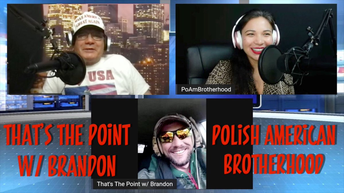 TaraPoAm's tweet photo. That's The Point w/ Brandon joins Polish American Brotherhood on March 25, 2021 https://t.co/2Clw76fYzD https://t.co/XQJq1lsuib https://t.co/ocWGwzhWka