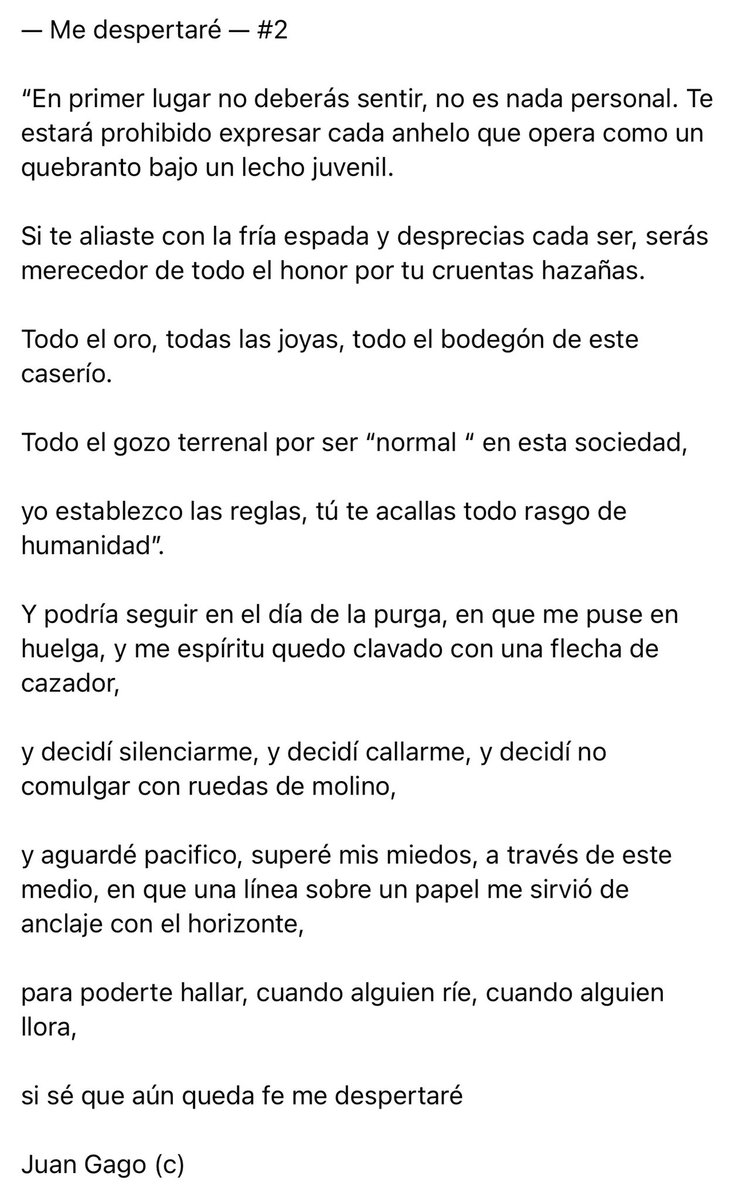 ionztomo16's tweet photo. — Me despertaré — (por Juan Gago ©)
#despertar #despertare #piedra #espiritudelbosque #poemas #poesia #poesiacelta #escribirconelcorazon #escribiendocon_luz #escribiendo21 https://t.co/lneh1LRpuM