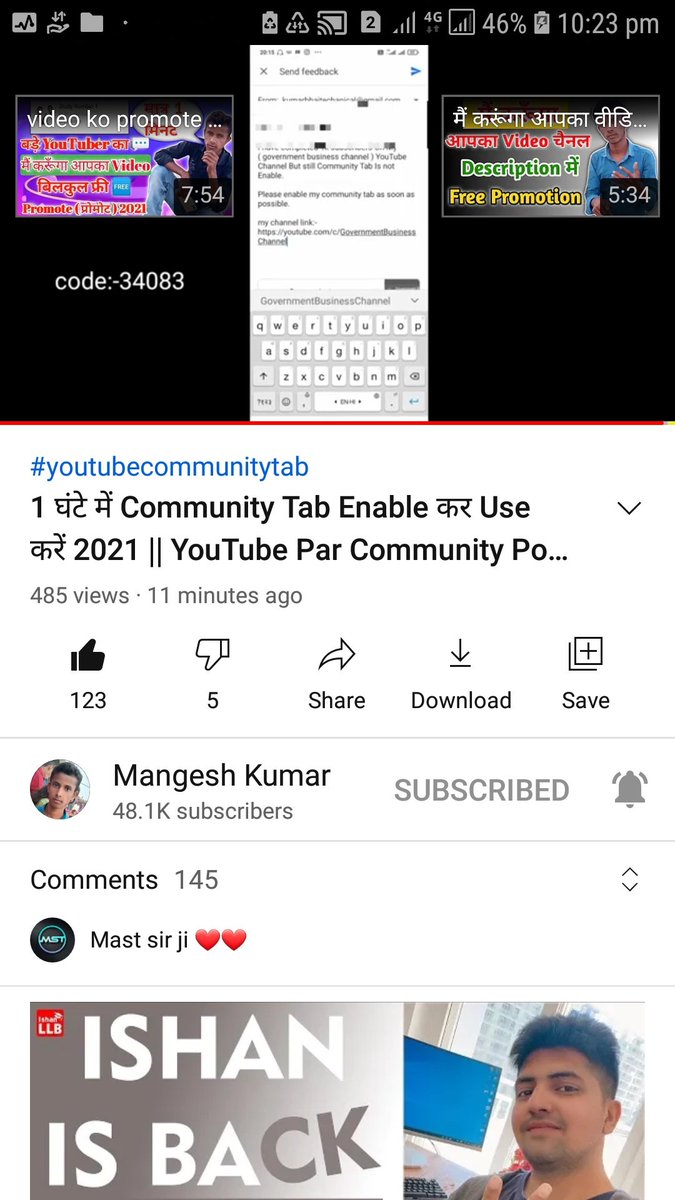 ManishSony07's tweet photo. @ChannelMangesh Mangesh Bhai Plz Mera Ye Video Ko Promote Kar Dijiye 🙏
https://t.co/MZQynk46o5 https://t.co/xWS9slZ8vu