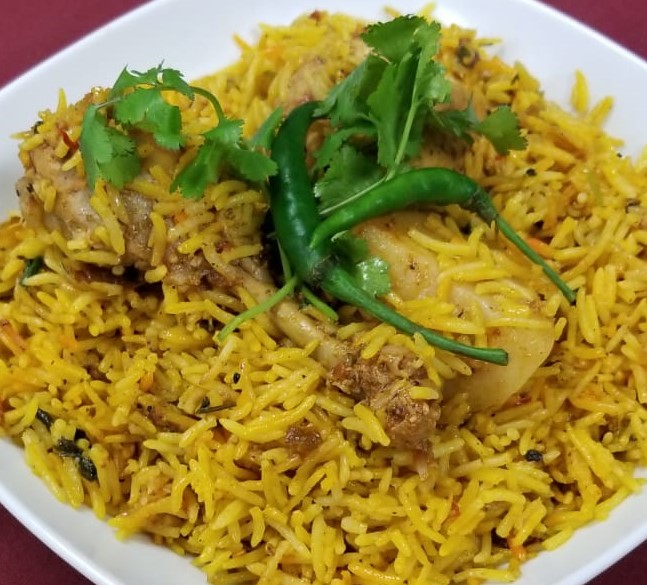 KitchenAyeshas's tweet photo. Our special of the day (March 26) is our famous #chicken #biryani for only $6.99! This offer is for pickup orders only. https://t.co/7Dsces3Esn