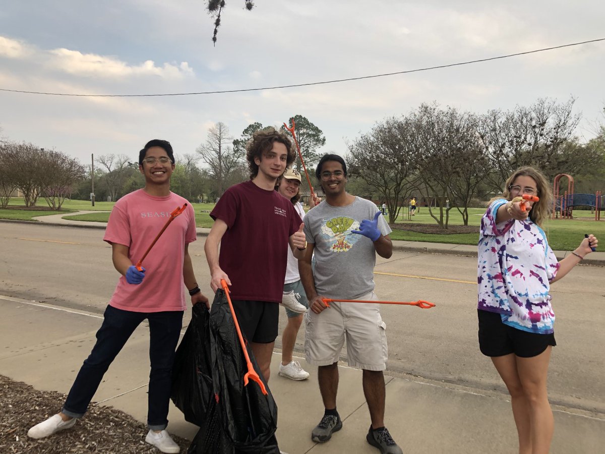 BrazosBeautiful's tweet photo. THANK YOU Aggie Outdoors for getting out and hosting some cleanups! If you would like to do the same, we are still looking for more volunteers for our Texas Trash Off event happening 4/10. Each participant will receive a free t-shirt!
More Info: https://t.co/ifkaJ0n02k https://t.co/CrUeGOXpdg