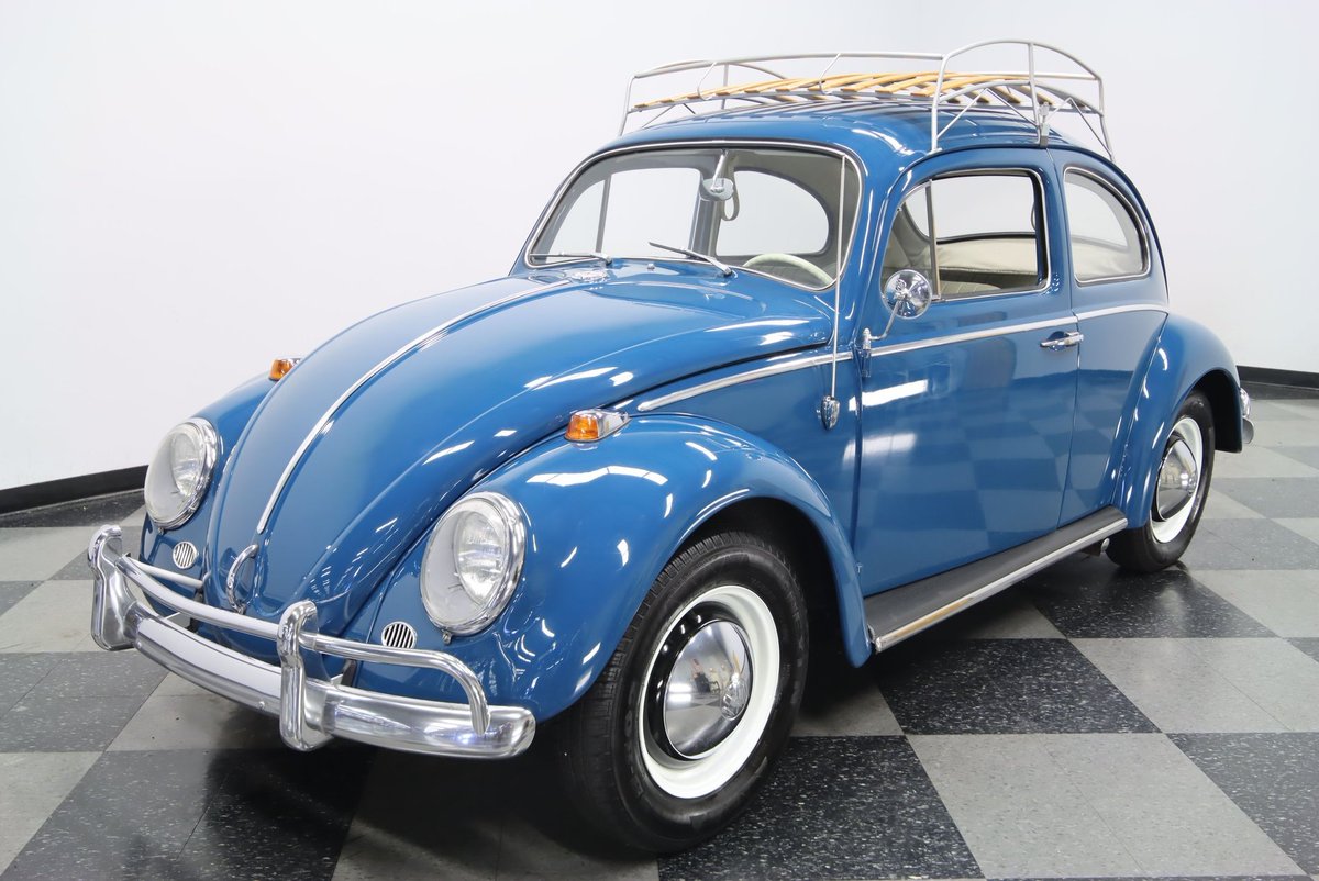 streetsidecars's tweet photo. This “Sea Blue” 1964 #Volkswagen #Beetle features a 1200cc engine paired with a 4-speed manual transmission
Link: https://t.co/4R1iBmdtCl
#oldcar #beachcruiser #classiccar #collectorcar #automobile #collectorautomobile #retrocar #sellitwithstreetside #vw #bugorama #vwbeetle https://t.co/GP48LaRlz2