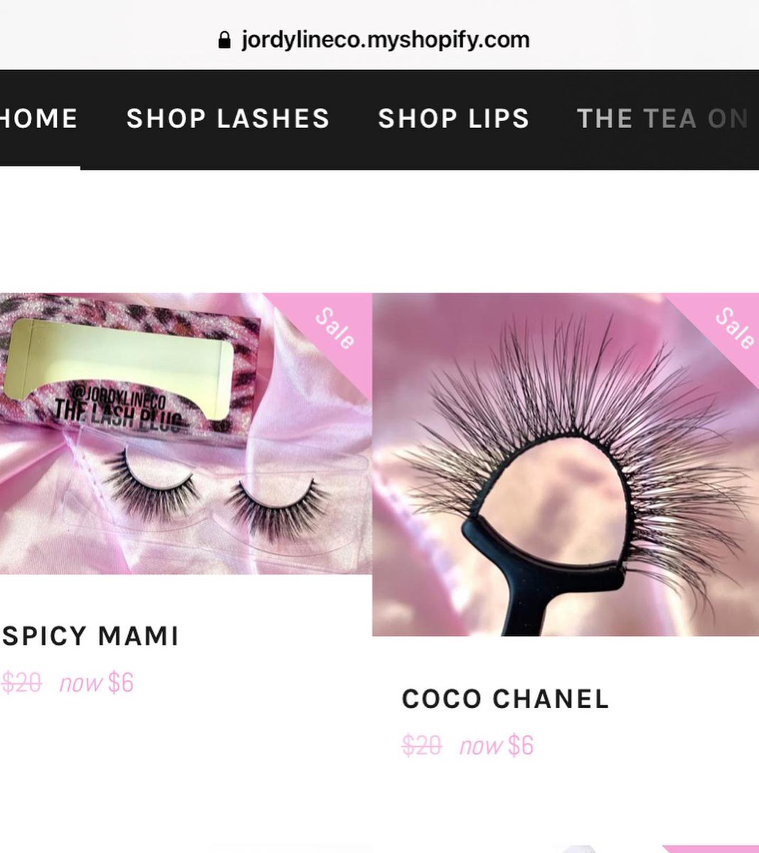 JordyLineCo's tweet photo. 💗✨6$ LASH FRIDAY IS BACK!✨💗 
All lashes are 6$ no code needed @ checkout. Sale ends tonight at midnight! All orders will be shipped on Monday✈️ only at: https://t.co/kLAsgL65KS https://t.co/UNDeAYaAGc
