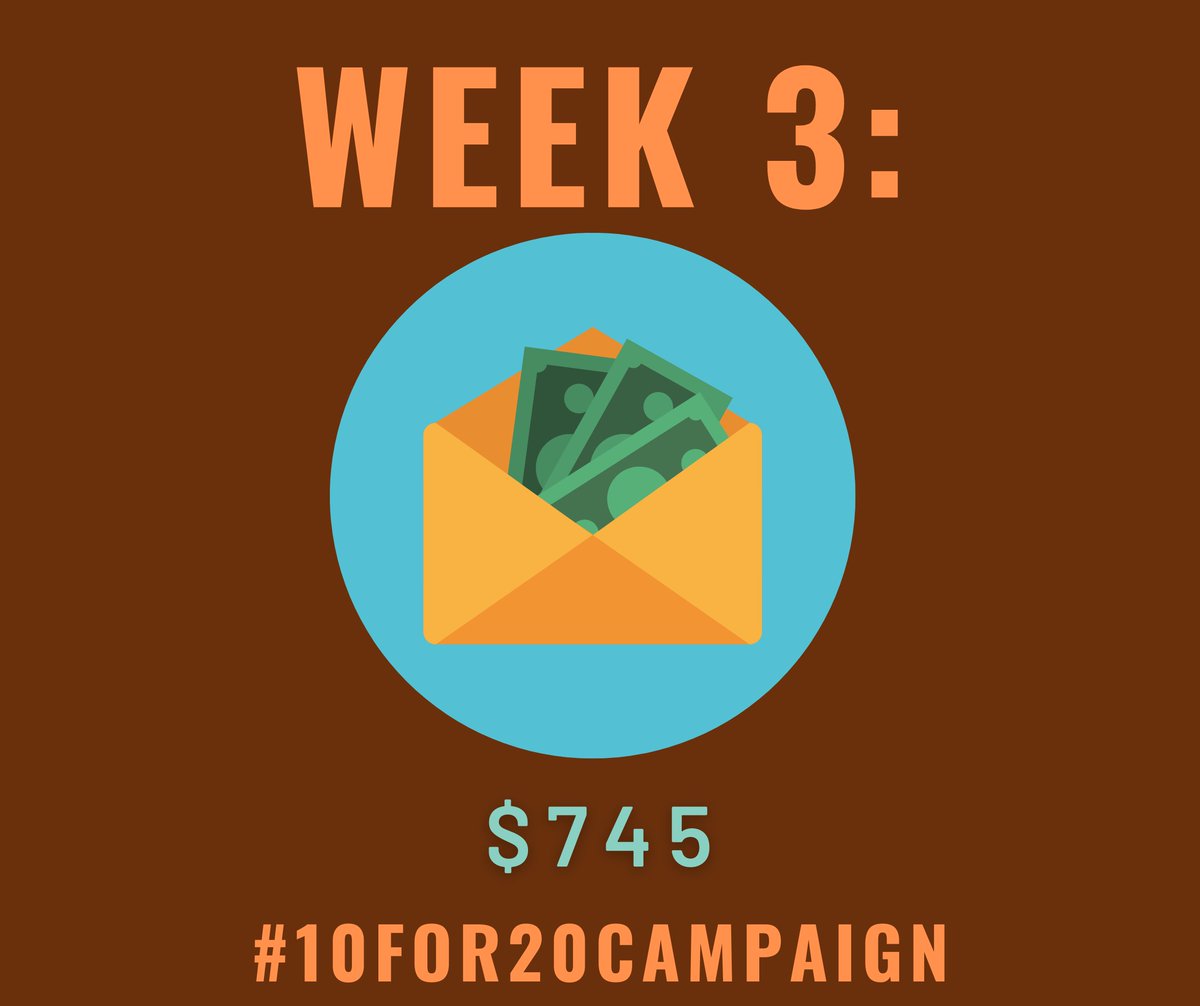 BIPOCSF's tweet photo. With your dollar for dollar match, our total for week 3 is 1490!
Help us keep the momentum going: Like, share, comment, & give:
https://t.co/Z92SGNKXR9
#BSF10for20Match #10for20Campaign #nonprofit #charitablegiving #bipocsf #donatetosupport https://t.co/c9VPTXwWX0