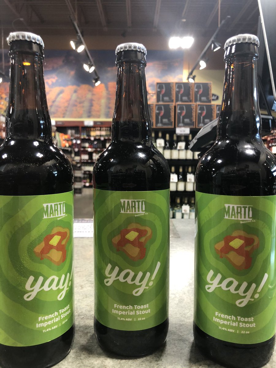OaklandRd_HyVee's tweet photo. Yay!!! Stop by and grab this limited release beer from the good people @MartoBrewingCo #CraftBeer #supportiowa https://t.co/hzJTx1icbH