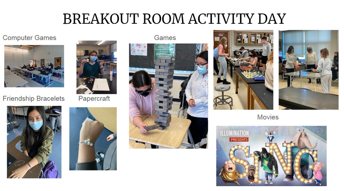RMS Breakout Room Activity Day!