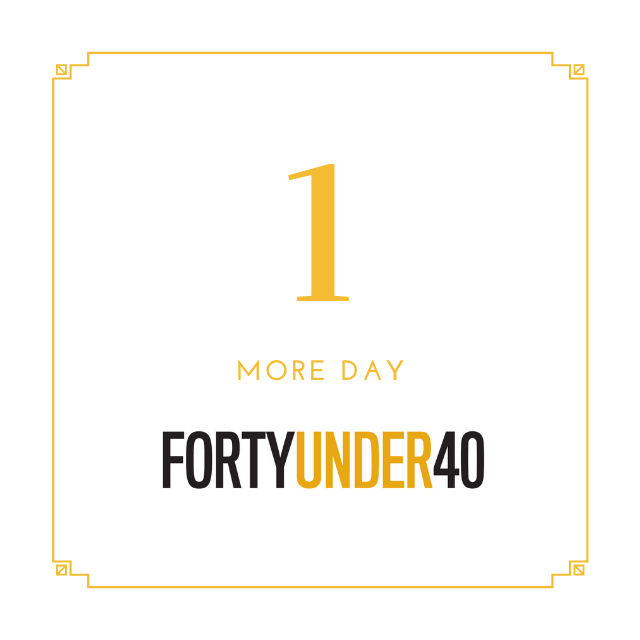 ottawabot's tweet photo. Today is the LAST day to submit for the 2021 Forty Under 40 Awards! Nominate yourself or a young leader in the business community today. Visit ➡️ https://t.co/NmLYIsa4we for more! #ottcit #ottbiz #fortyunder40 https://t.co/eQxg34PHPI