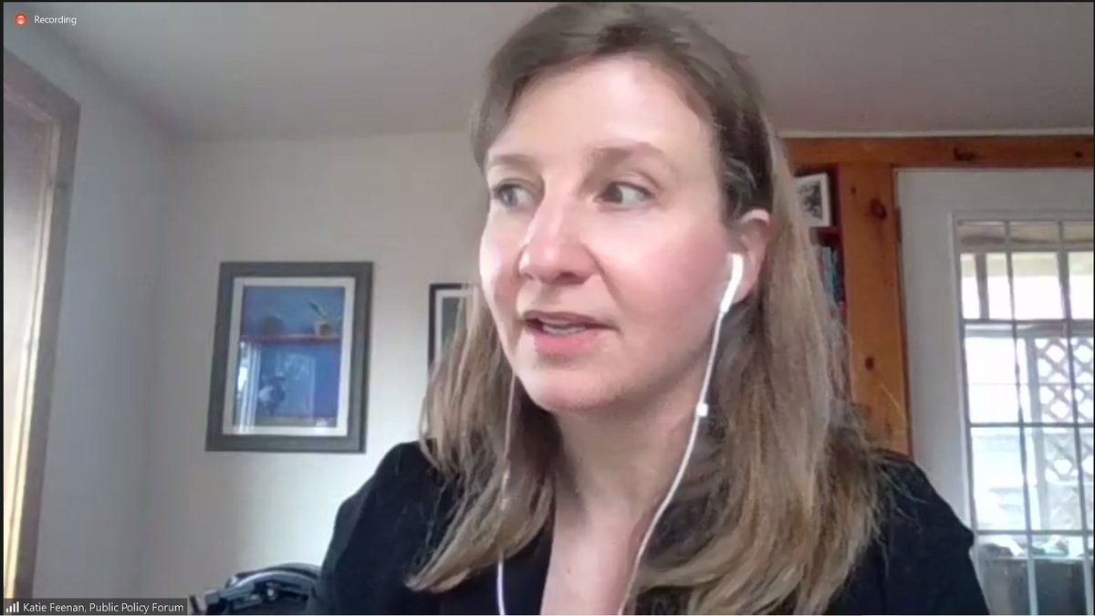 metropolisinst's tweet photo. "Immigrants need to be included in the discussions because they are the first to be affected in terms of immigration and are the ones who face the challenge of "lack of Canadian experience" when they arrive in Canada." Katie Feenan, Policy Lead, @ppforumca 

#MetropolisCAN2021 https://t.co/LDSItMDfUC
