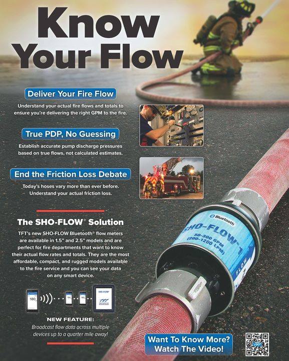 taskforcetips's tweet photo. End the friction loss debate, establish true PDP & deliver the right GPM to the fire with the TFT SHO-FLOW. Watch at: https://t.co/SAMPtr3VmZ #knowyourflow #waterflowexperts #tftproud #firefighting #firefighter #watersupply https://t.co/WQyZAwnFw3