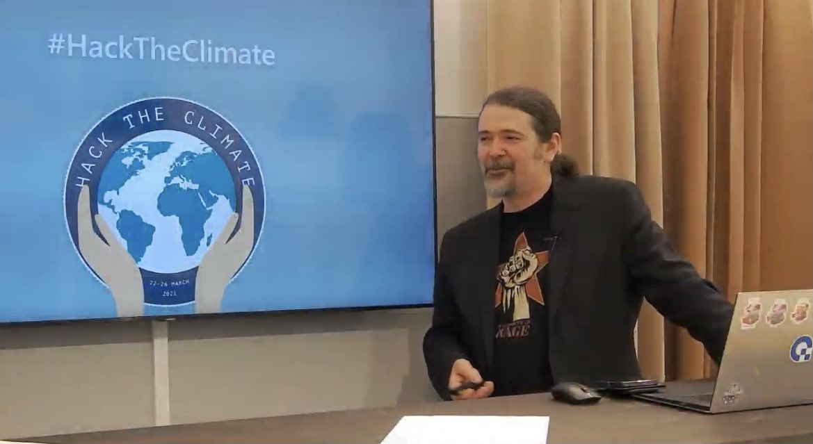 Hack the Climate tweet media