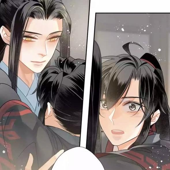 yibosgay's tweet photo. wwx: *flirting* 
lwj: *flirts back*
wwx: :O https://t.co/WCMYZJdvYo