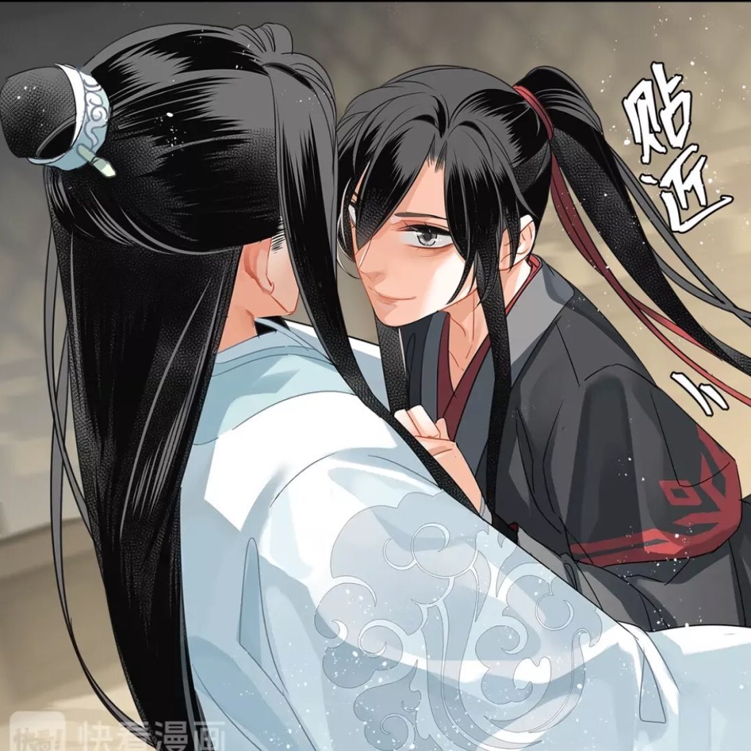 yibosgay's tweet photo. wwx: *flirting* 
lwj: *flirts back*
wwx: :O https://t.co/WCMYZJdvYo