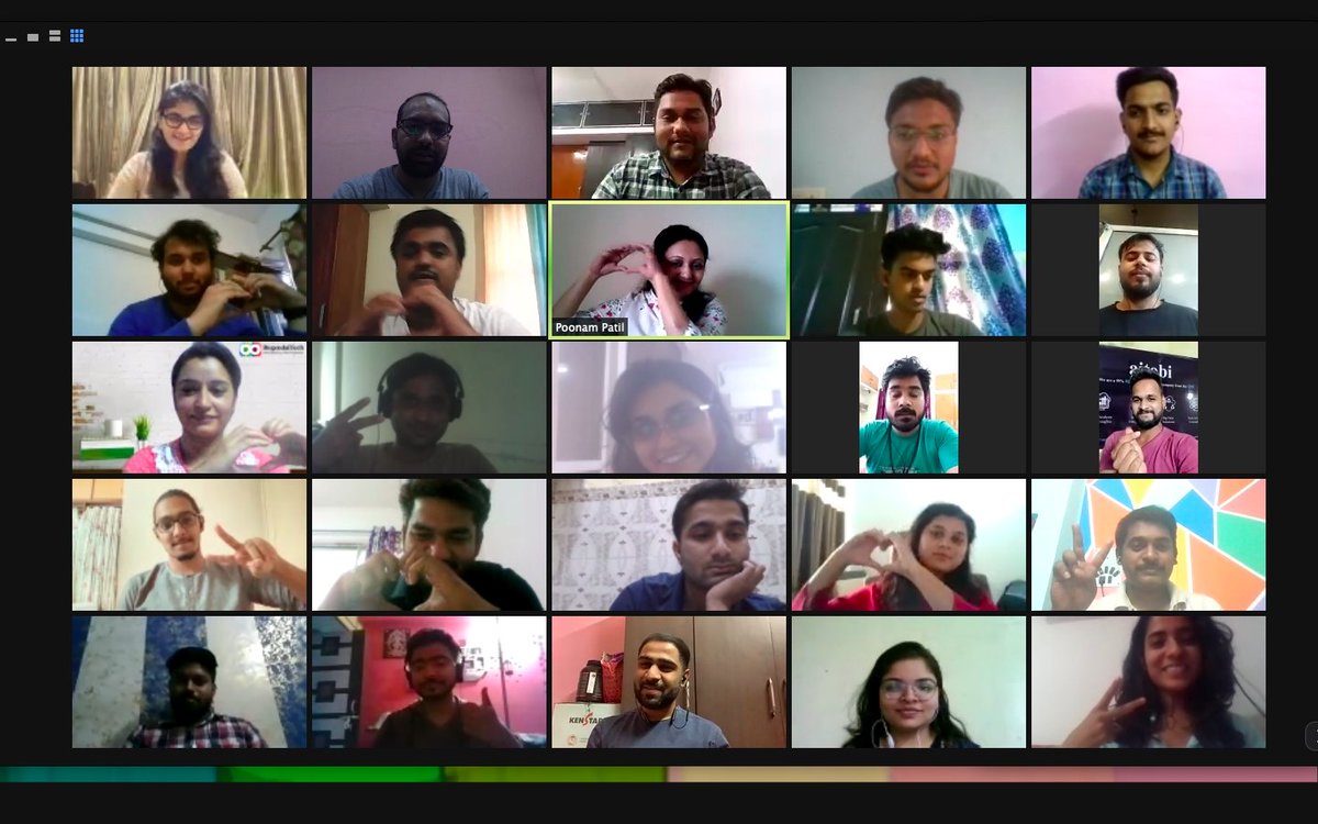ravipsingh019's tweet photo. Our monthly virtual meet &amp; greet with some fun and activities

#bugendaiohana #bugendaitechintern #virtualmeetandgreet https://t.co/ljm3ih3QVD