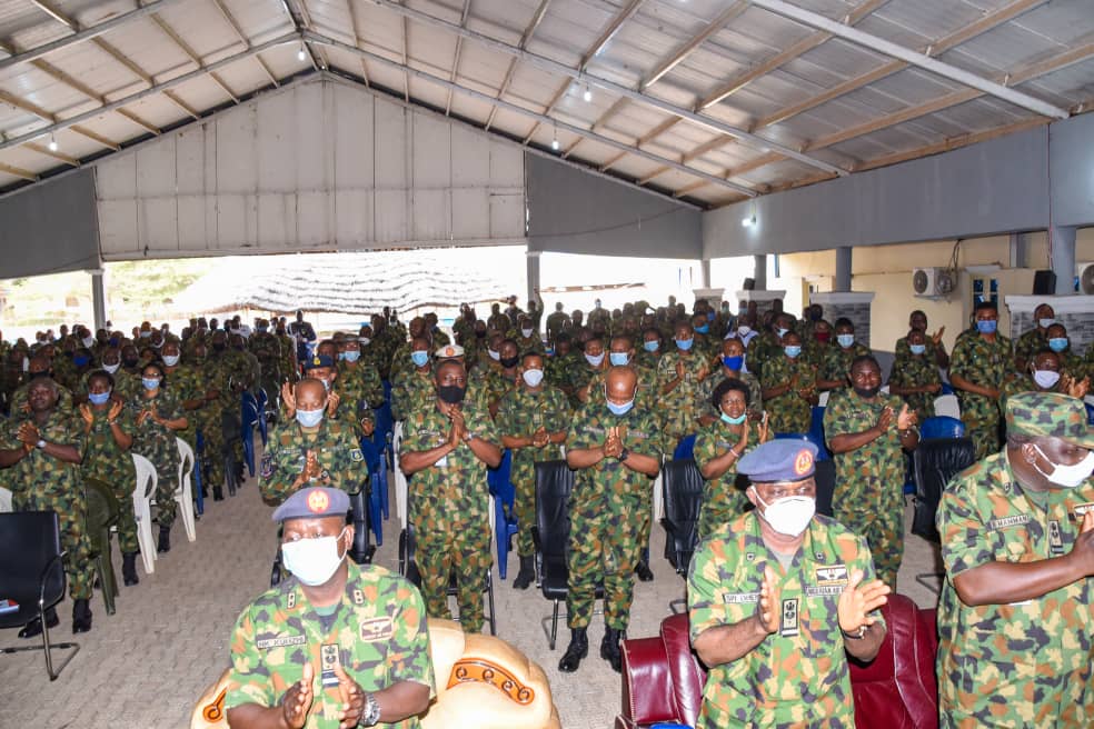 NigAirForce's tweet photo. DEFENCE HEADQUARTERS TAKES LEAD IN ALL JOINT OPERATIONS - Air Marshal Amao 
https://t.co/XCwCWD5Ohs https://t.co/IRy58s3cQi