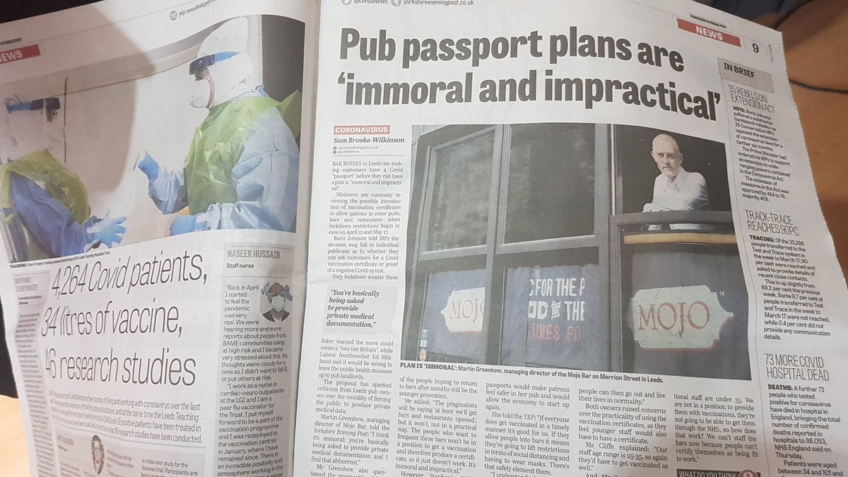 SamBrooke16's tweet photo. My byline is in the paper?!

@LeedsNews https://t.co/GJ1nWwVZwn