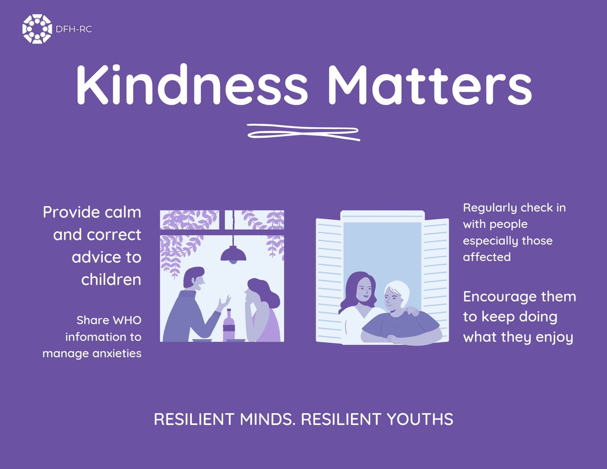 DFHRC's tweet photo. Kindness matters. #Iamcalm #ResilientAgainstcovid19 #Iamresilient https://t.co/OHtsMCoIl8