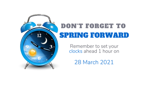 Carzu_uk's tweet photo. #dontforget #springforward2021 this Sunday https://t.co/fffPl6pgjF