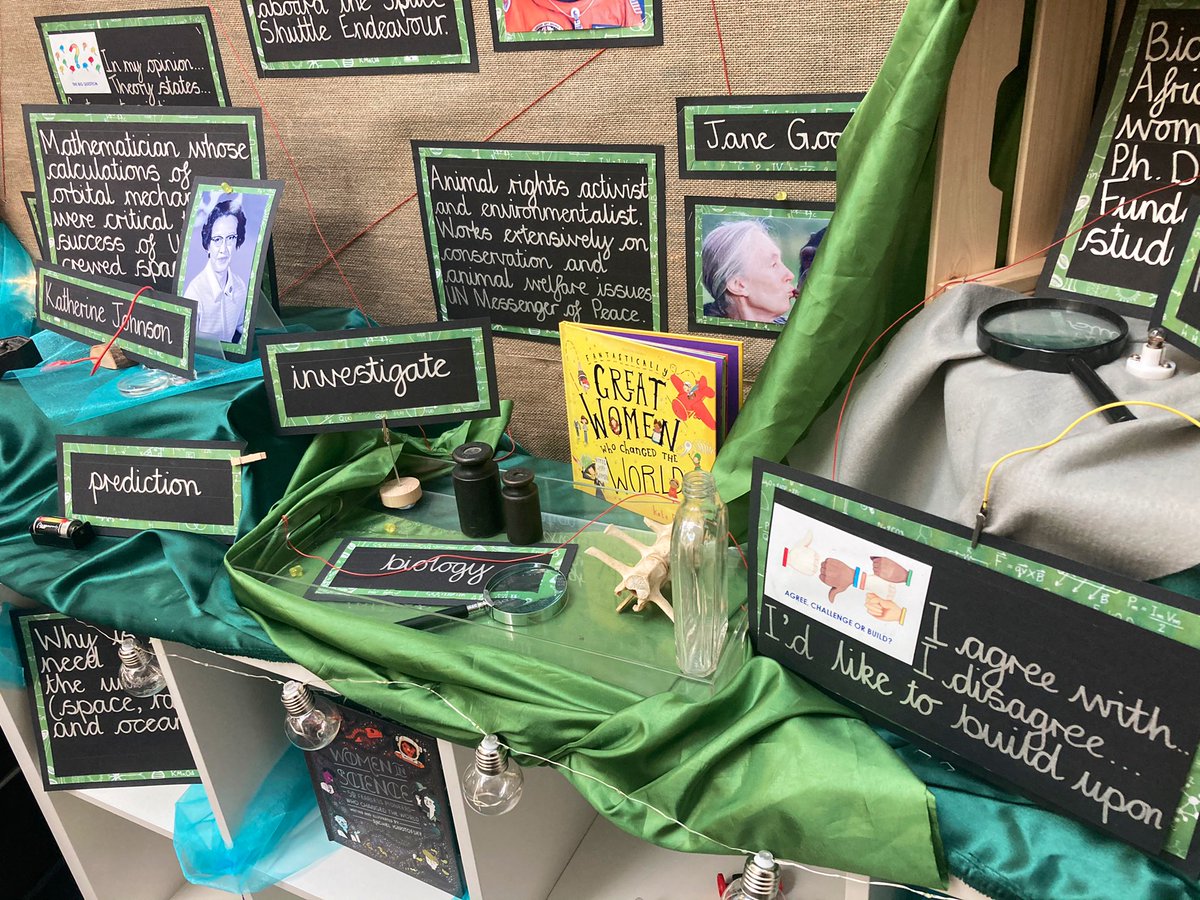 A celebration of amazing women in science <a href="/WestThorntonSch/">West Thornton Primary School</a>  ✊✊✊<a href="/InspireSELondon/">not in use</a>