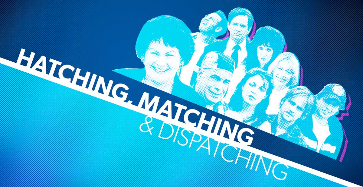 TOsketchfest's tweet image. Join the cast of CBC&apos;s Hatching, Matching and Dispatching as they reminisce and discuss the everlasting impact of this cult comedy hit! #TOSketchFest2021

March 27 at 4:30pmET
Tickets: bit.ly/3s74cQm