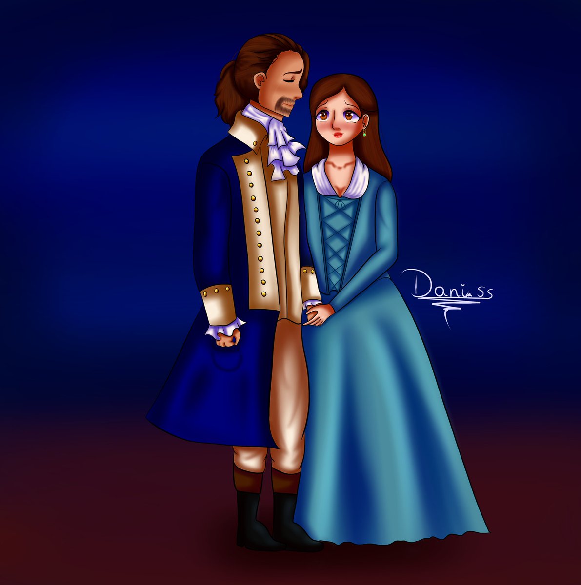 Daniss70's tweet photo. 💟⚘New drawings by alexander and eliza💔🥀

#hamilton #hamiltonmusical #hamiltonart #hamilfilm #hamiltonfanart #alexanderhamilton #alexanderhamiltonfanart #elizaschuyler #elizaschuylerhamilton #elizaschuylerfanart #hamliza #thatwouldbeenough #itsquietuptown #musical #art https://t.co/dCQbrbtJX6