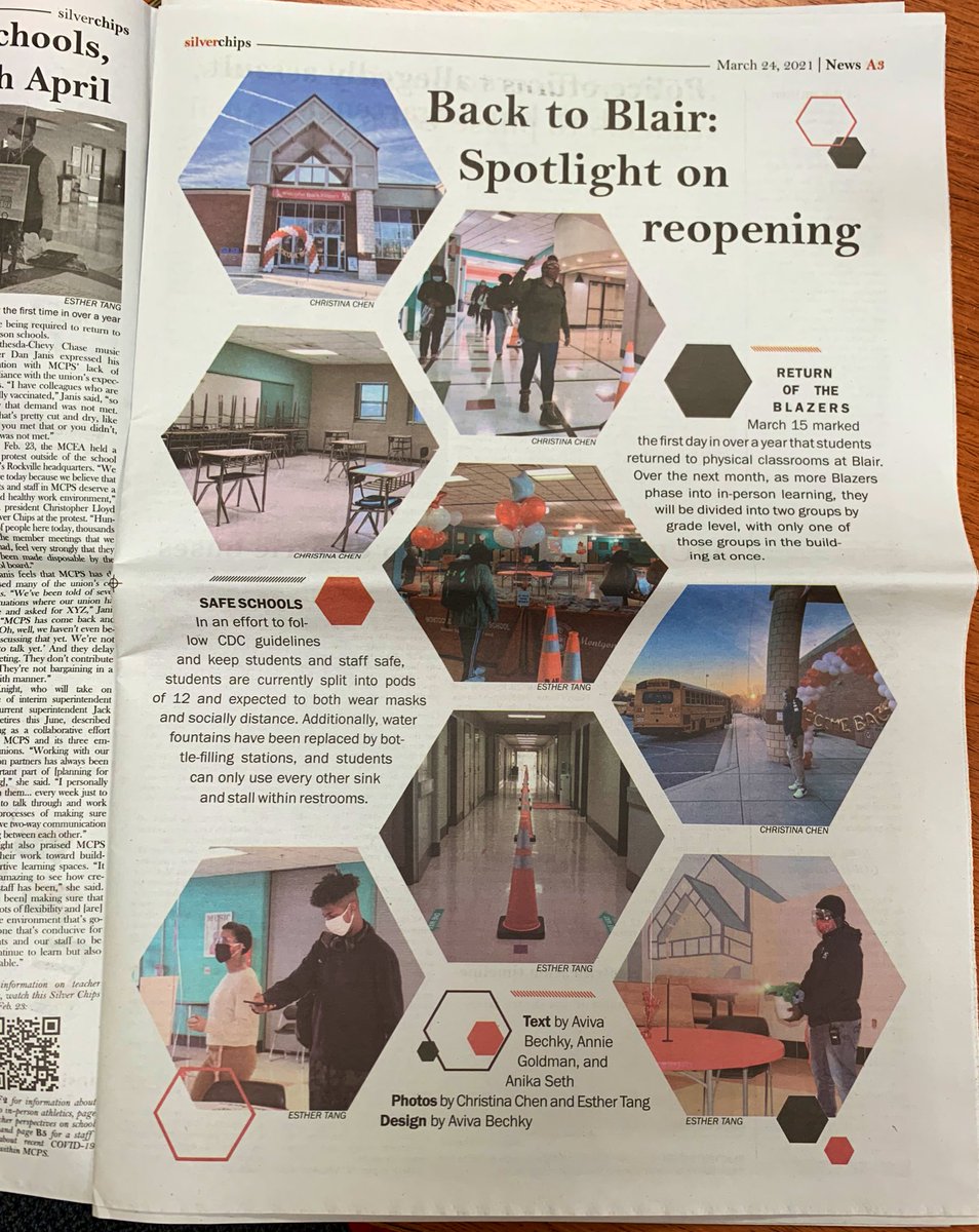 Excited to read the latest edition of Silver Chips, our award winning newspaper! 💯