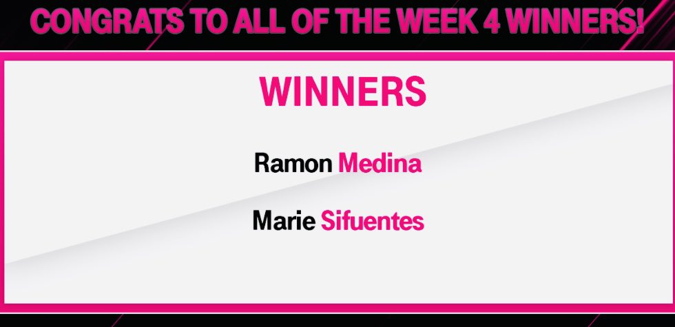 Winner, winner! 🙌 Because with #MagentaMAX we all win!! 🥳