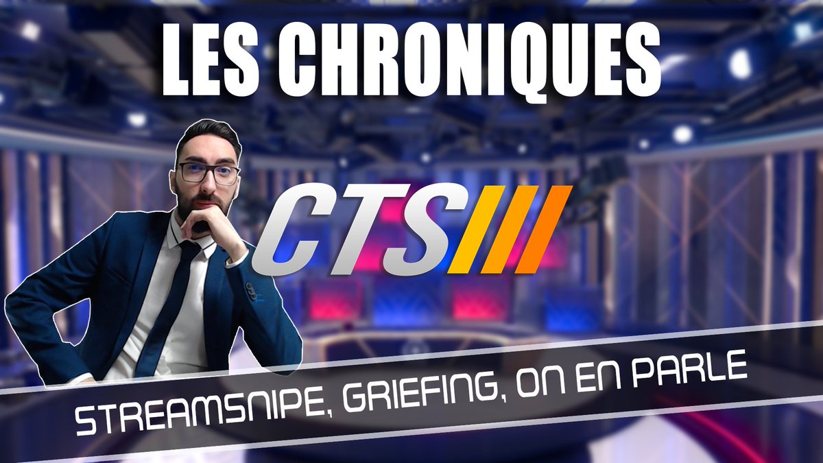 Demain soir 21H, dans le CTS, nous parlerons de Stream snipe et Griefing, en compagnie de <a href="/ZvonimirTV/">ZvonimirTV</a> <a href="/ZeroToleranceSC/">Zero-Tolerance</a> et <a href="/Derkomai22/">Derko</a> !
twitch.tv/jake88