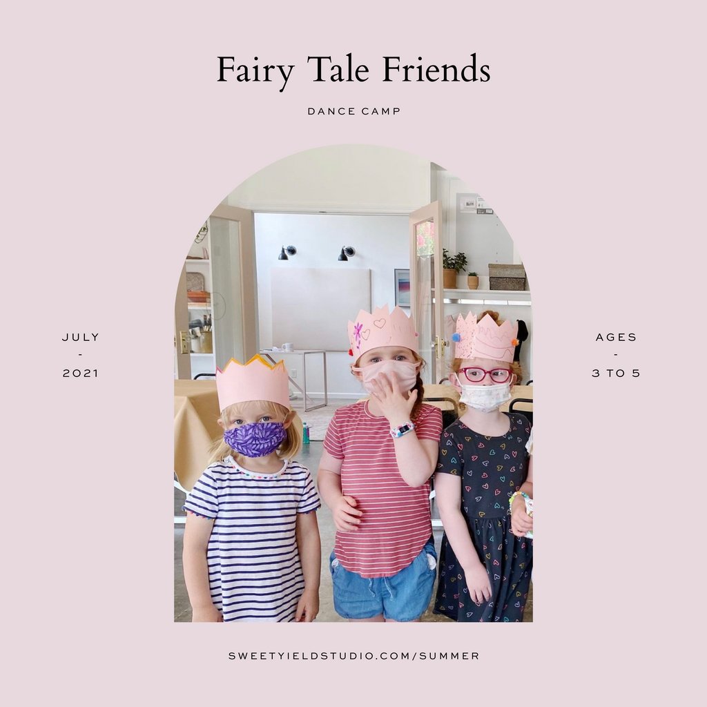 SweetYield's tweet image. Summer Camp 🧚 Fairy Tale Friends 🧚 July 12th - 15th for Ages 3-5 Years | Head to the link in our bio to learn more and secure your spot!