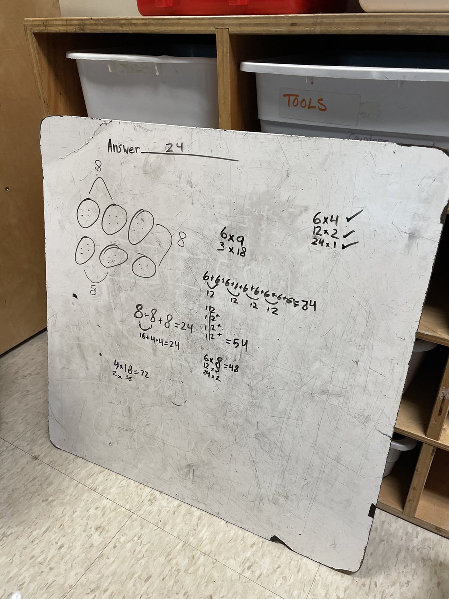 igniteincite's tweet photo. Ms. Paquette’s Gr. 3/4 class exploring #doublingandhalving today for our number string then solving a story problem using multiplication strategies (with extensions) @Harriett_Todd #iafcycle @lv2learn2 @AMHazlewood @scdsbmath https://t.co/VKOeTjEQO1