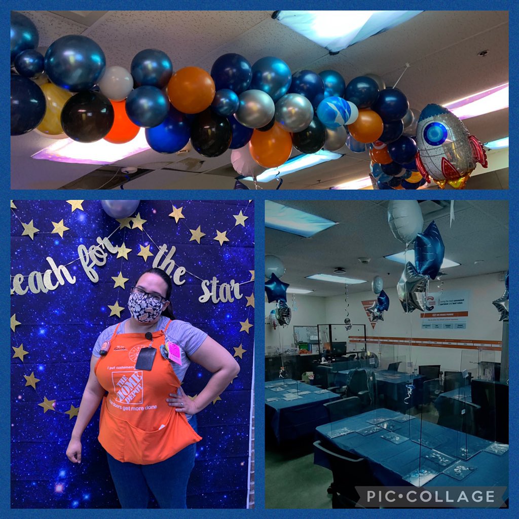 wilkie_cindy's tweet photo. Love the Space theme in 946 Vineland! Our associates are our Stars⭐️ Great to celebrate with you this morning! @thecava4 @JennNJM #NJMSuccessSharing https://t.co/1ExYTTaAxz