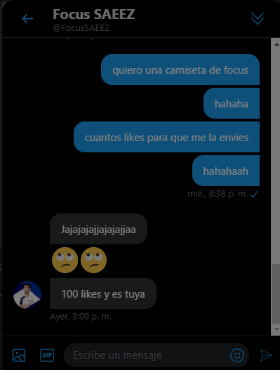 JRCalero's tweet photo. Lo que no sabia @FocusSAEEZ es que me gustan los retos, que comienze el juego ! FULL LOVE GENTE❤️💕❤️💕 https://t.co/CWulJuzRkC