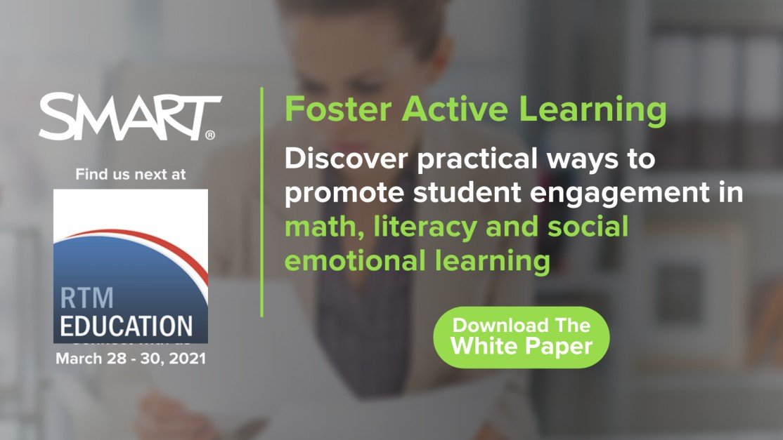 SMART_Tech's tweet photo. Get practical strategies with our active learning white paper. Download it now, for free, and discover how to bring education objectives within reach.
Learn more: https://t.co/X7CxwuPlSs #RTMK @RTM_BG https://t.co/C6ViCrPzcU