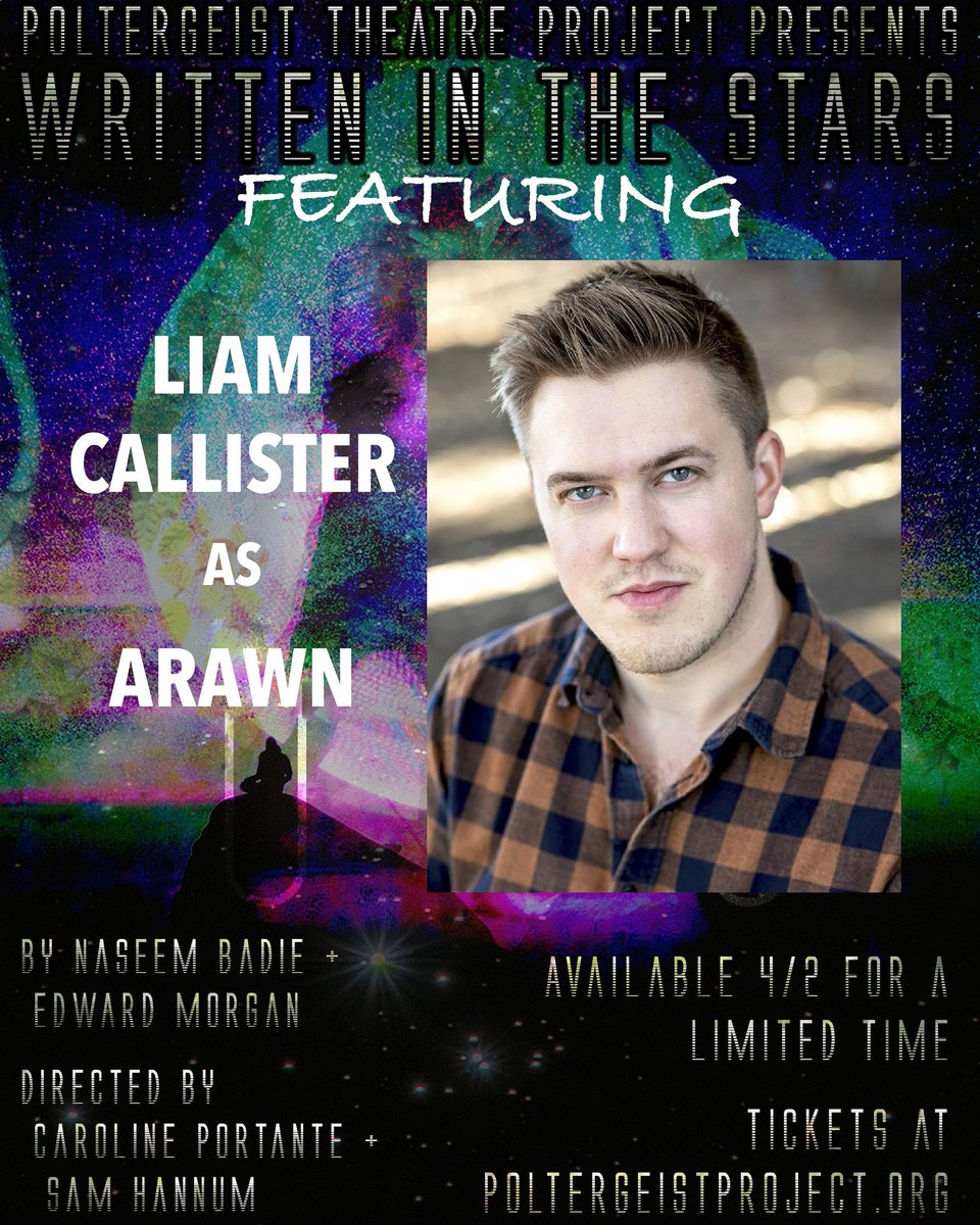 PoltergeistThe1's tweet photo. We are just a week away from the debut of our radio play, so we are counting down by announcing our amazing cast! Get your tickets now at https://t.co/GgO65K4t1m!
#queerart #instagay #instacute #queertheatre #lgbtqia #makeart #theatre #theatrelife #PoltergeistTheatreProject https://t.co/5eedWRkTDH
