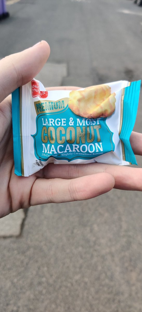 I like my men like I like my coconut macaroons...