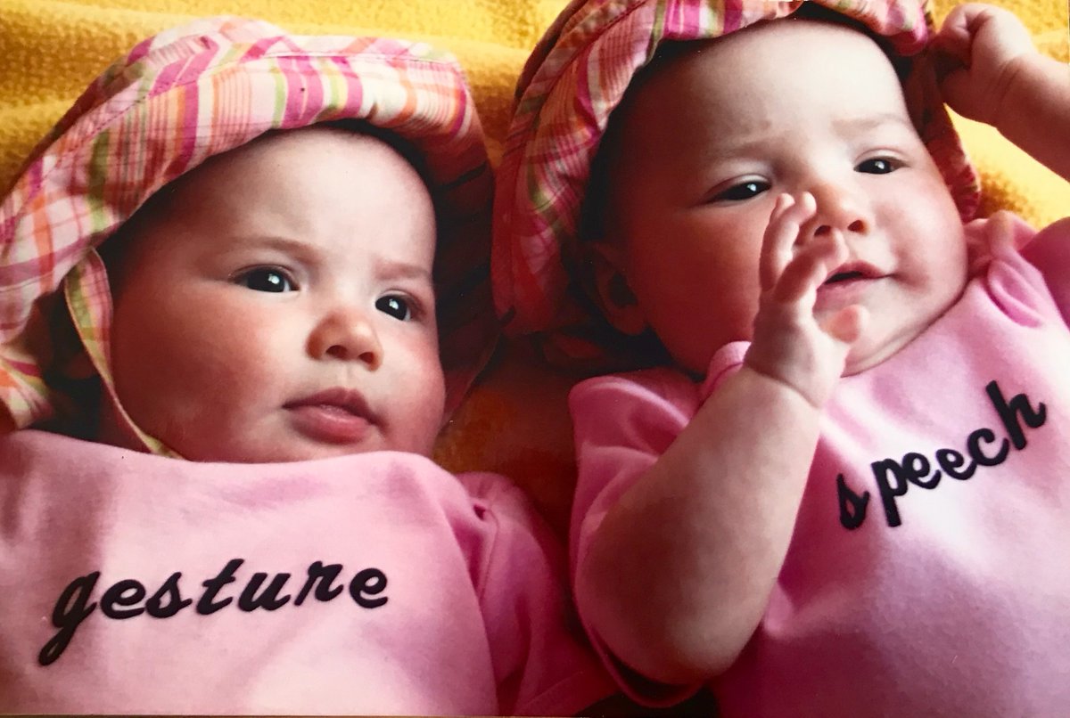Gesture and speech go hand-in-hand in the early language development of twins
cambridge.org/core/journals/…