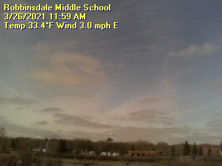 RMSWeather's tweet image. 12:00 PM 33.4F Feels 28.8oF | Baro 30.044 in. +0.010in./hr | Wind E 2.0 mph Max 12 | Rain 0.00 in. | #robbinsdale #mnwx rms-weather.rdale.org/text.php
