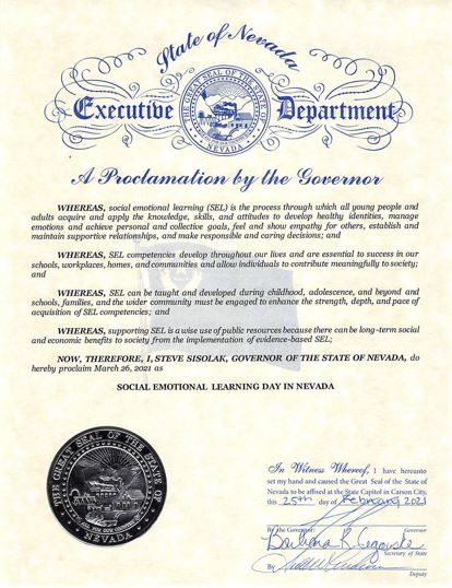 Today is Social Emotional Learning Day in Nevada. Did you know that SEL changes lives? Studies show that SEL provides many benefits to students—Learn more at ow.ly/uM2x50E9nLQ #SELday #SEL
