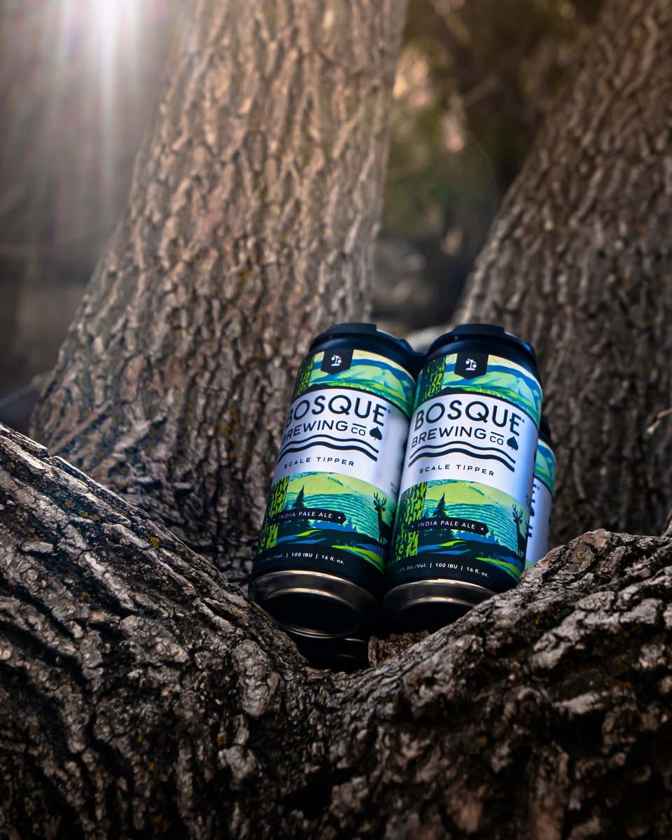 RestoPizzaNM's tweet photo. Scale Tipper, a favorite (and award-winning) IPA, is now available in @BosqueBrewingCo taprooms in 16 oz cans and on draft. We're open from 11am-9pm. See you soon! 📷 @bazznnnaaa https://t.co/QspTDrmcMZ
