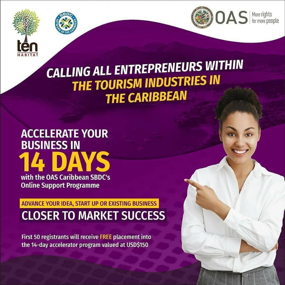 ManifestoJA's tweet photo. Ten Habitat has some solid training offerings for creative and cultural entrepreneurs in April. If you're developing a business idea or looking for help getting your startup off the ground, check out their accelerator programmes. 

#caribbeanaccelerator #caribbeanentrepreneur https://t.co/6aRu8486HS