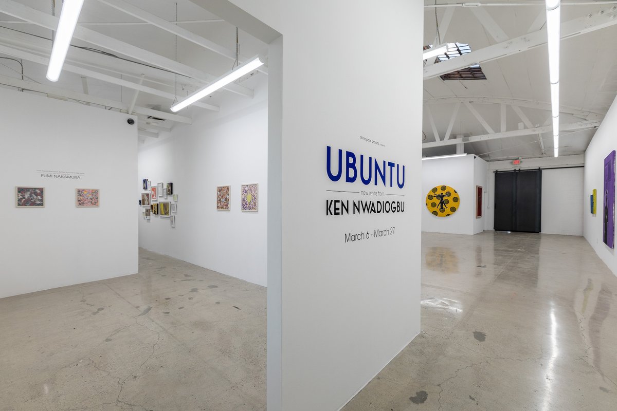 HijinxArts's tweet image. Final days to view &apos;Unbuntu&apos; by @kennwadiogbu and &apos;Look Toward The Future, But Not So Far As To Miss Today&apos; by Fumi Nakamura (@its__not_safe_here) at @ThinkspaceArt

No appointment necessary

#thinkspaceprojects #fuminakamura #kennwadiogbu #artlifeisthebestlife