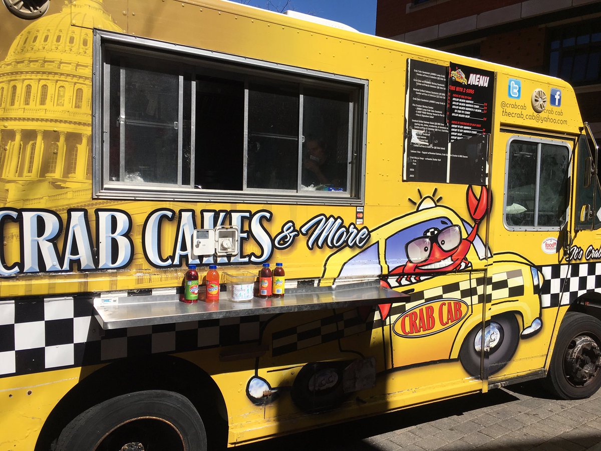 Come and enjoy some crab cab here at #Senate Square