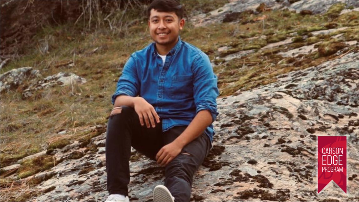 CarsonCollege's tweet photo. Happy #FirstGenFriday! “The EDGE program has mentored me to become a better version of myself, we do fun activities that help you become a better leader and get expert guidance from advisors and learn from their success and failures.” –Esteban Flores
#WSU #CarsonCougs #CarsonEDGE https://t.co/Bzyjsi7DkR