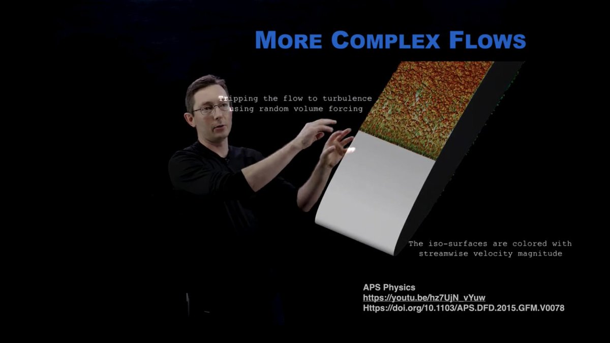 ricardovinuesa's tweet photo. Wonderful video showcasing #turbulentflows by @eigensteve!
Thanks for showing our large #wingsimulation (15:42)!
https://t.co/BMdAKku86E https://t.co/W71hkxBJh7
