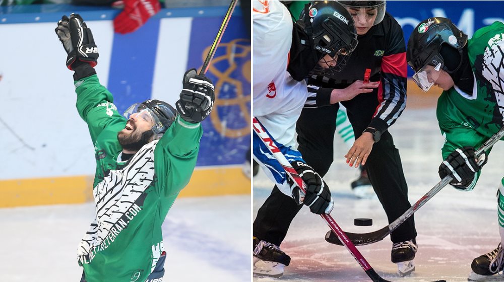 IIHFHockey's tweet photo. Iran has crowned its first-ever men's &amp; women's #icehockey champions in Tehran🇮🇷 this month. Read more and watch the final:

➡️ https://t.co/D8GNLSsU0w

📷 Iran Ice Hockey Association https://t.co/DfS17wSbgF