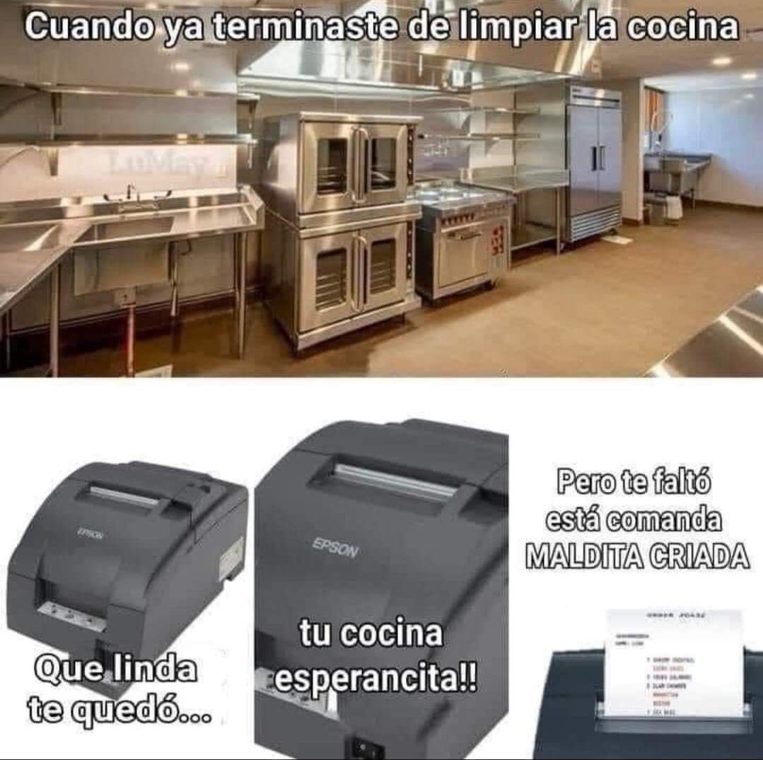 snackliterario's tweet photo. ¡Feliz viernes para todos! #viernesdememes Esto parece chiste pero es anécdota 😂😅😂😅😂 #cocinerodelinea #loquecallamosloscocineros https://t.co/HkfE39XsWL