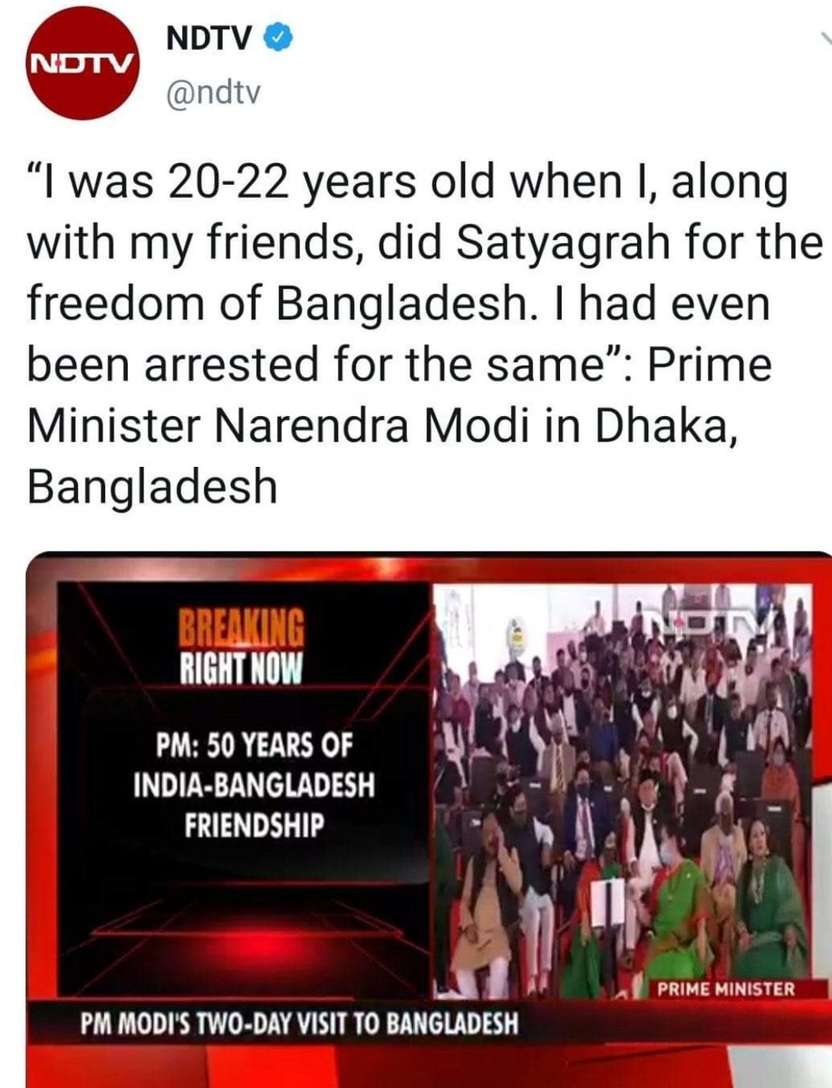 DrKalyani_INC's tweet photo. #LieLikeModi
#Feku didn't take part in India's  freedom struggle but did satygraha for freedom of Bangladesh 🙄🙄 https://t.co/TLK7Da5OtU
