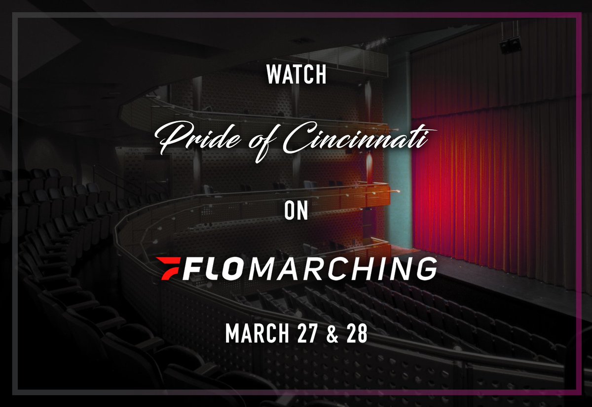 PrideofCincy's tweet photo. Pride's 2021 production "A New Way of Living" premieres this weekend on FloMarching! March 27th & 28th!
FloMarching: https://t.co/IpndbfJIov
#prideofcincinnati #flomarching #wgi #anewwayofliving #winterguard #colorguard #winterguardlife #colorguardlife https://t.co/xD70CFNdAD