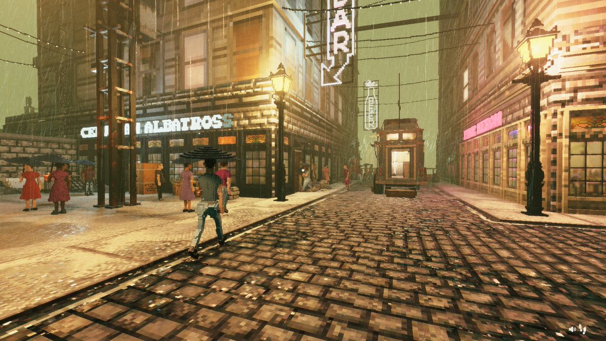 colejefferies's tweet photo. We're still not done but the new characters and rain effects are coming along really well #gamedev #indiedev https://t.co/TDY3BjFF4c