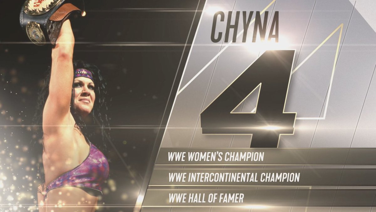 ChynaJoanLaurer's tweet photo. We wish to thank @WWE for including one of the most dominate, beautiful, and amazing women to ever grace the ring in their top 5 women of all time. Let us hope this is a sign that she will soon get a solo HoF induction. https://t.co/Bd1GU0Tm3L